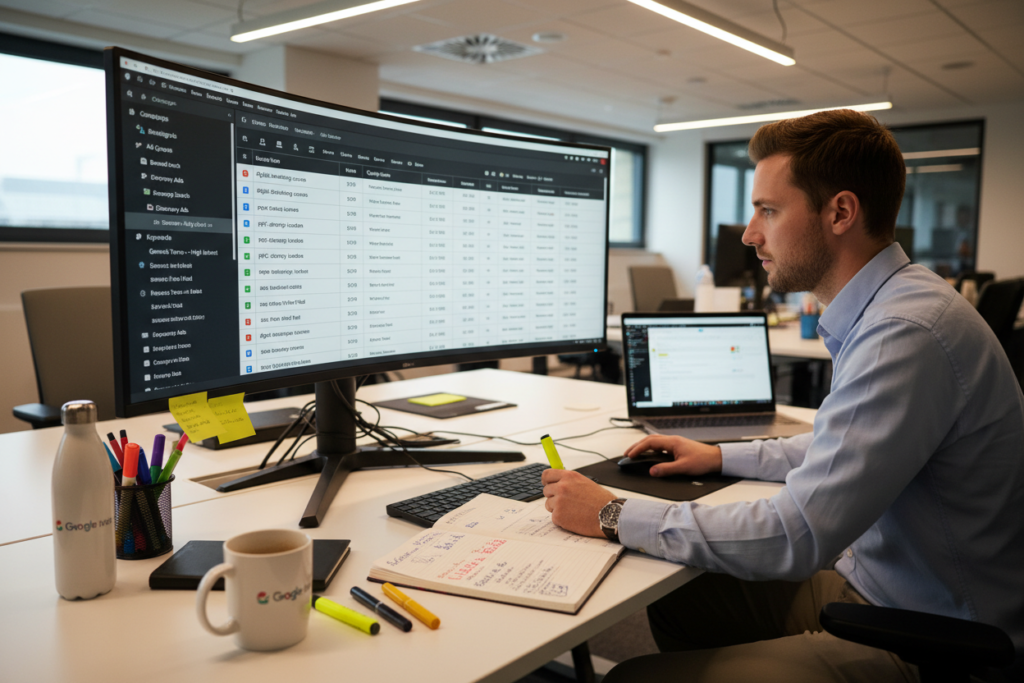 Google Ads account structure audit