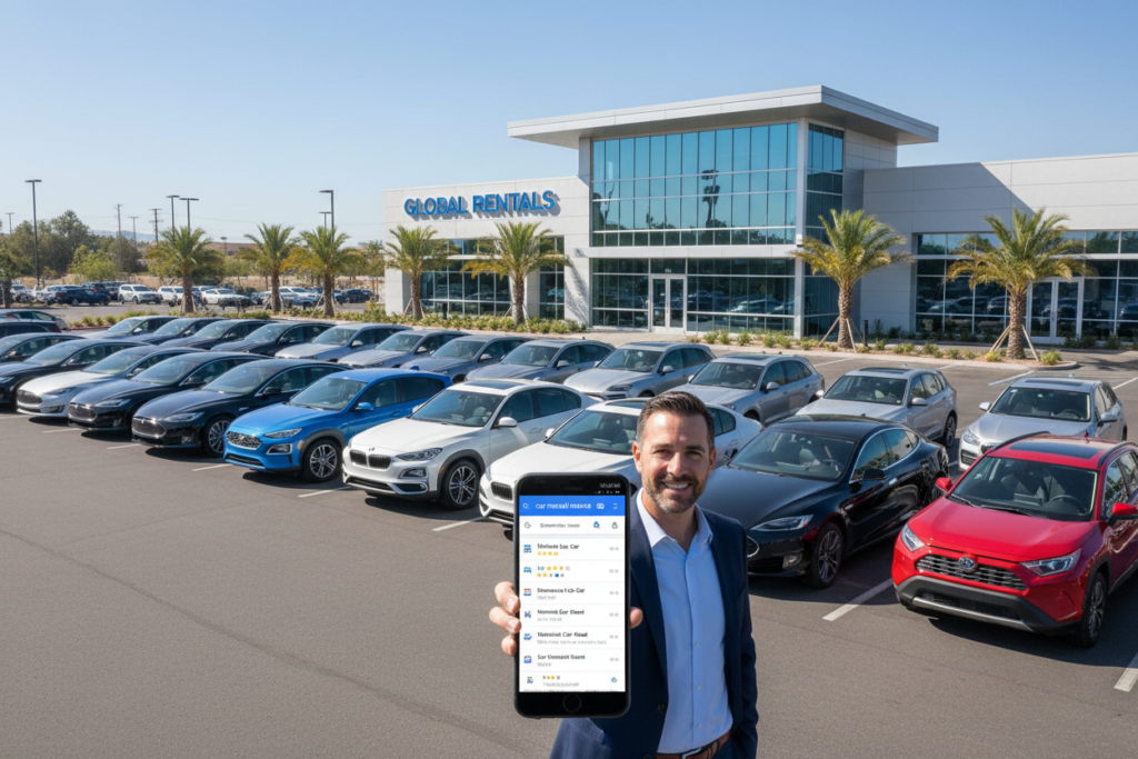 Google Ads for car rental bookings