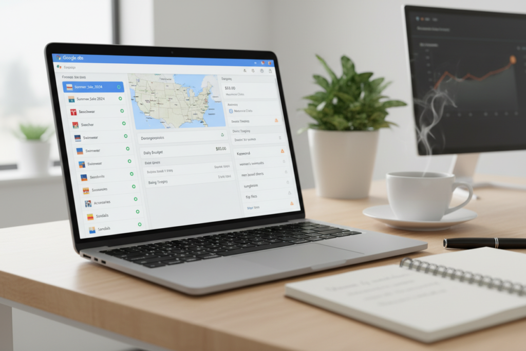 Car Rental Google Ads Campaign Setup