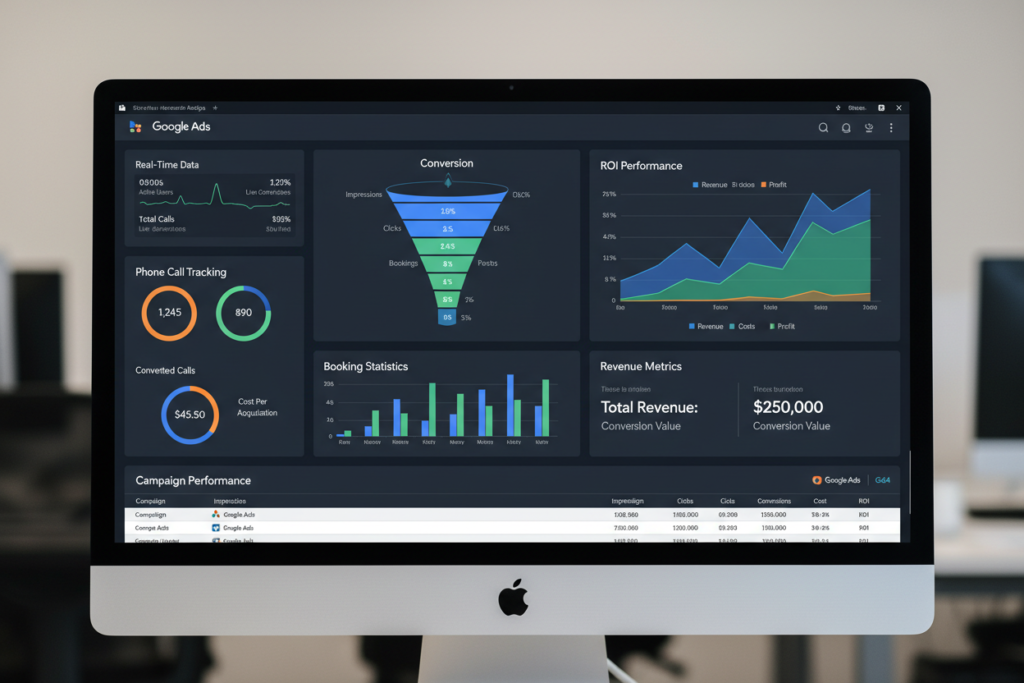 Car rental conversion tracking Google Ads