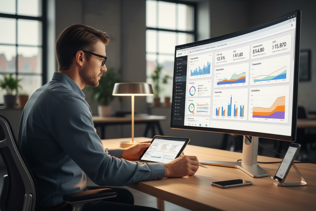 Google Ads account audit analysis