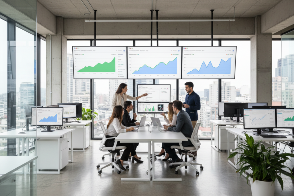 Google Ads management services dashboard