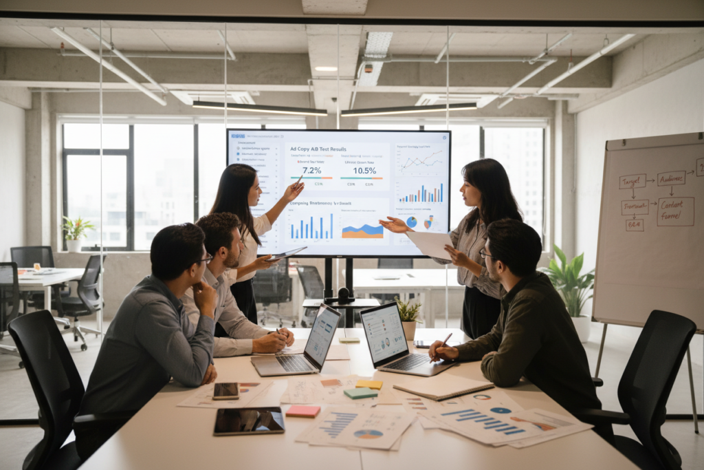 Keyword and ad copy audit Google Ads