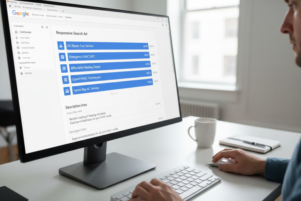 HVAC Ad Copy Google Ads