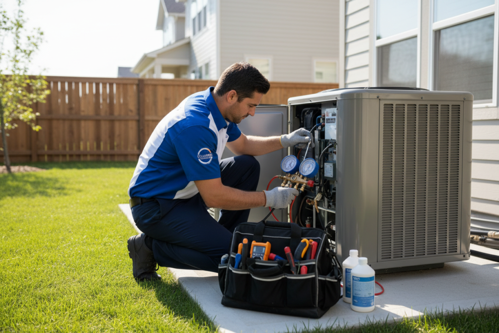 HVAC Google Ads campaign results