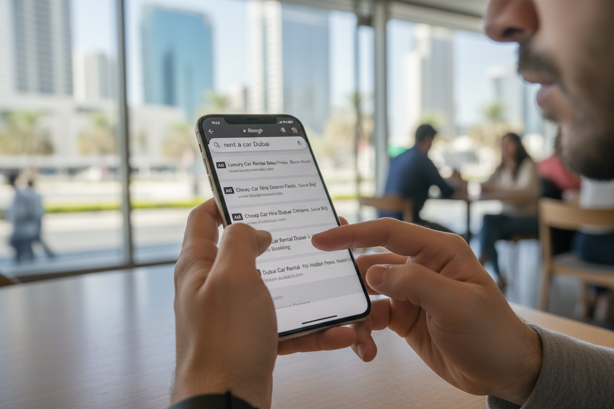 car rental search Dubai