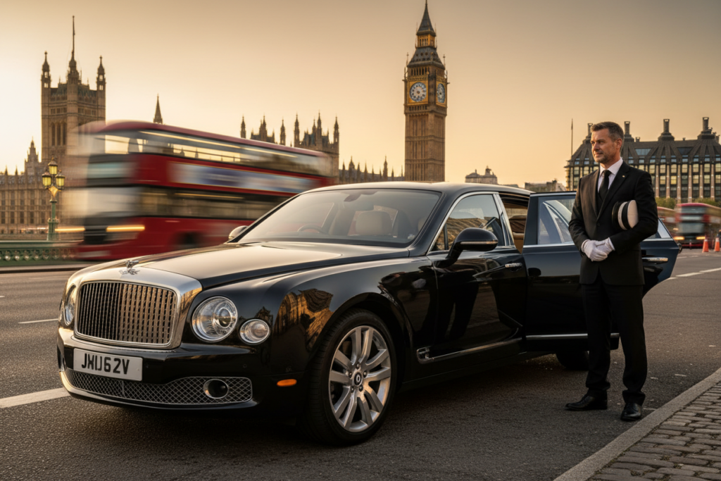 Google Ads for chauffeur services UK luxury limo