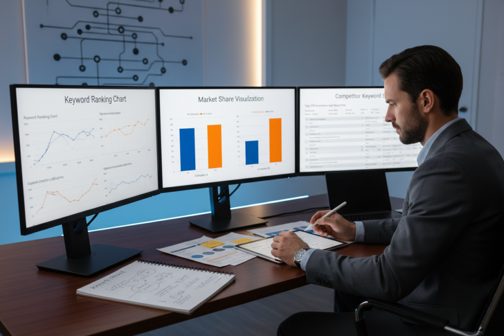 Competitor keyword analysis