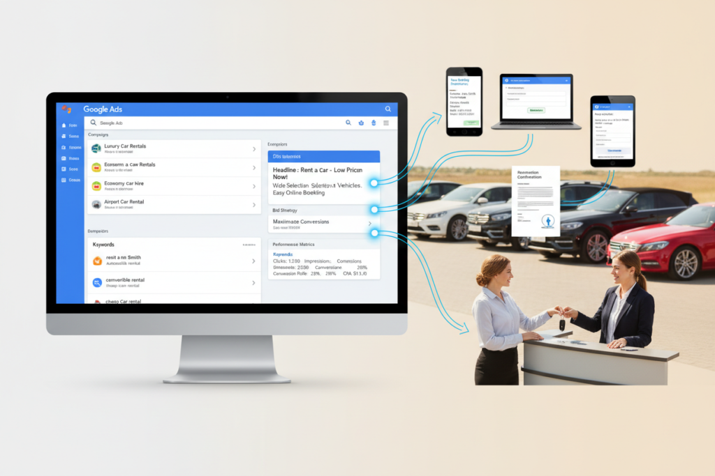 Google Ads for limo and chauffeur services