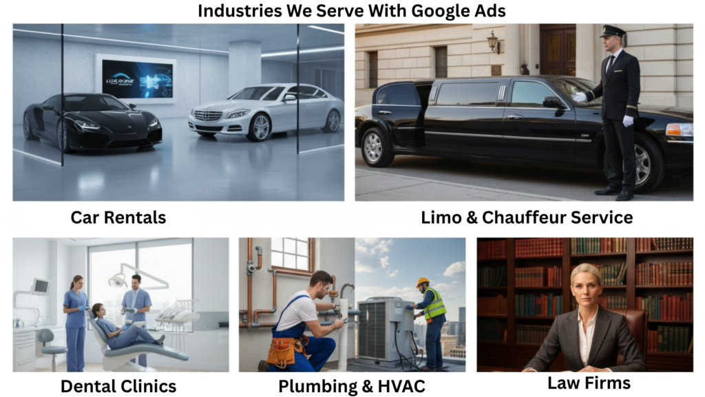 Google Ads services for multiple industries