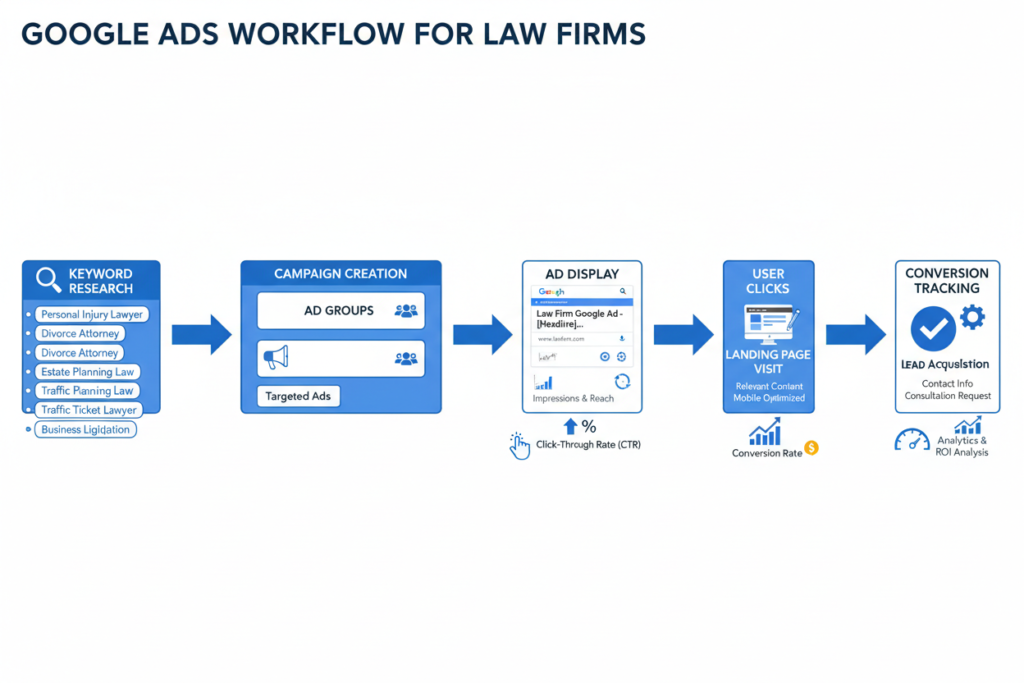 law firm Google Ads strategy