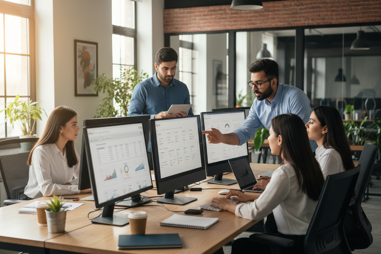 RankTech Ads Team Working on Google Ads